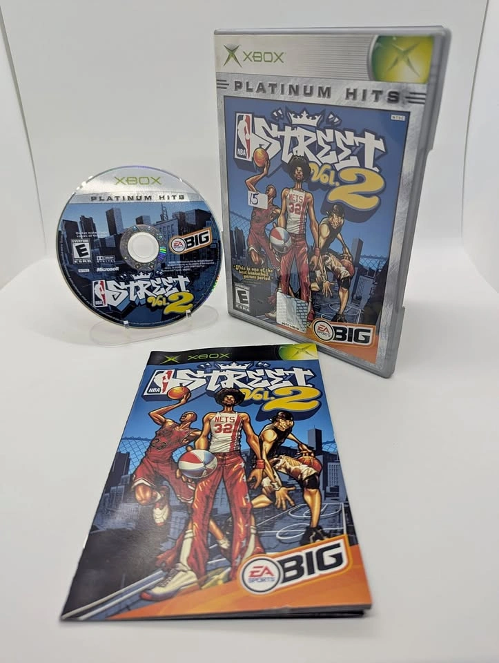 NBA Street Vol. 2 Xbox Game - Platinum Hits Complete CIB