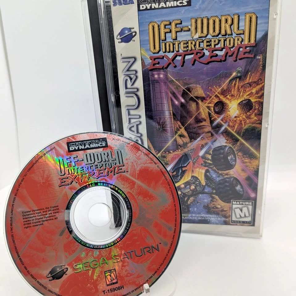Off-World Interceptor Extreme CIB - Sega Saturn