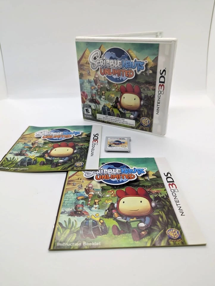 Scribblenauts Unlimited Nintendo 3DS Game - Complete CIB