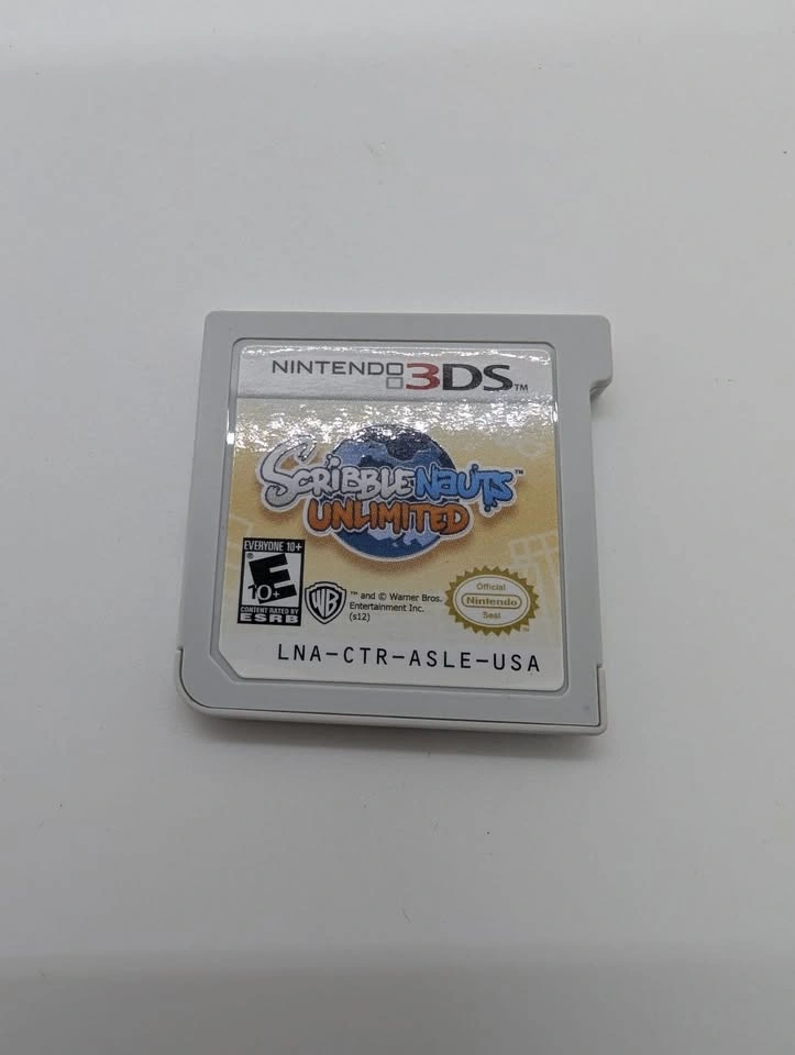 Scribblenauts Unlimited Nintendo 3DS Game - Complete CIB - photo 2