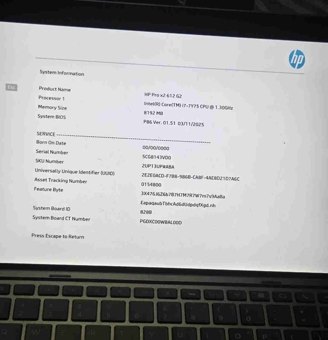 HP Pro G2 i7 Touchscreen Tablet - photo 3