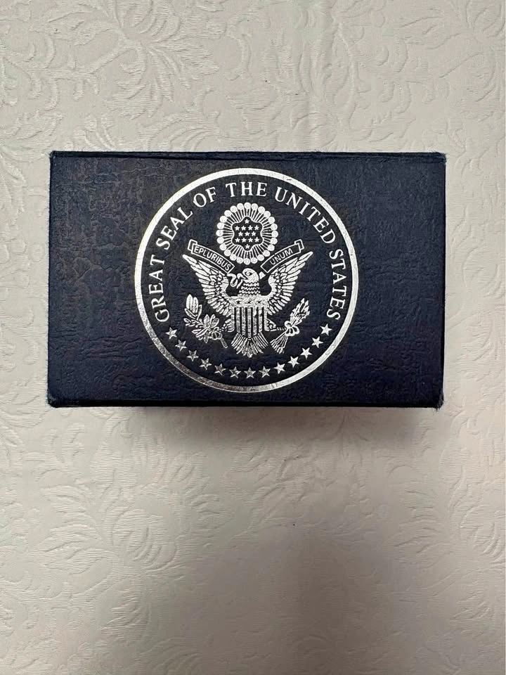 US 3D Laser Etched Crystal Plaque