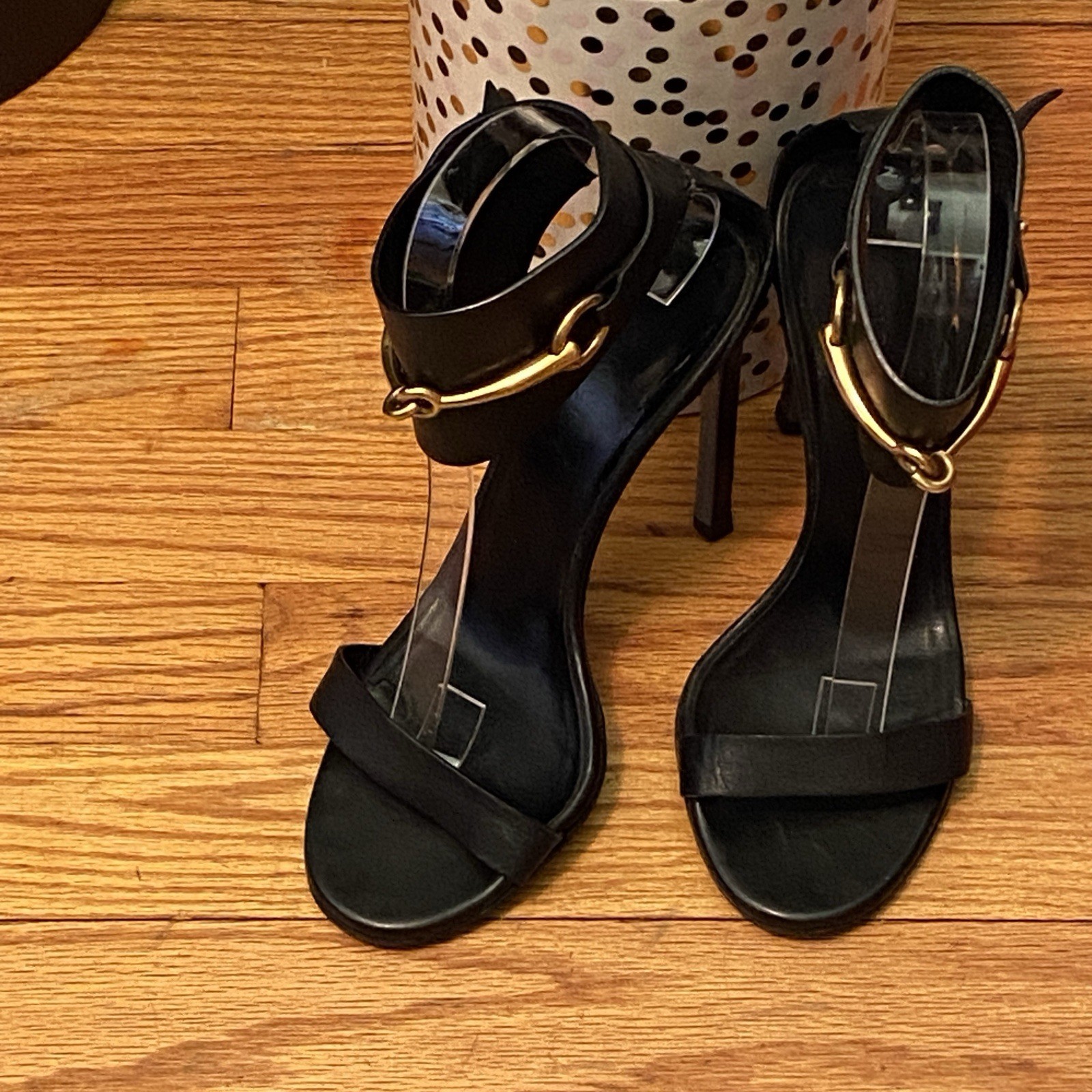 Gucci Horsebit Black Heel Size 36 (5.5)