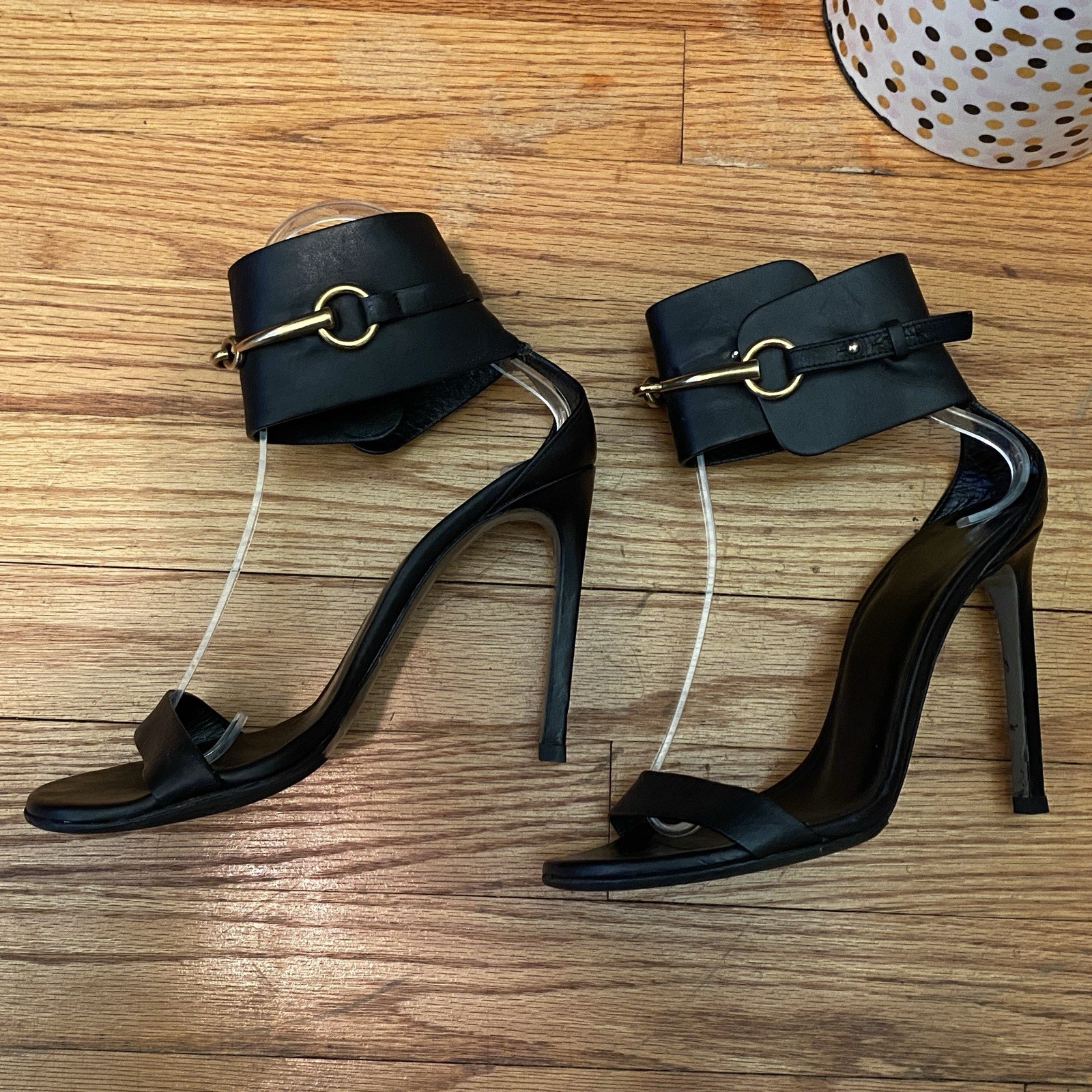 Gucci Horsebit Black Heel Size 36 (5.5) - photo 2