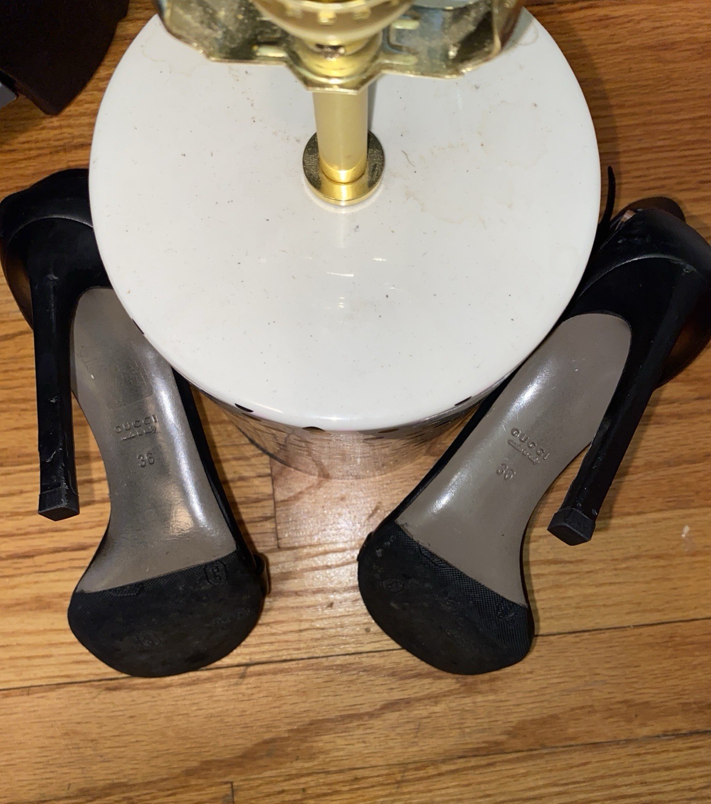 Gucci Horsebit Black Heel Size 36 (5.5) - photo 5