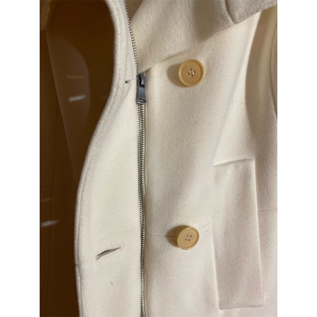 Talbots Women's Plus Size 12W White Long Overcoat - photo 5