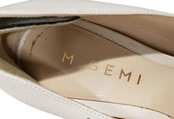 M. Gemi The Esatto 105mm Natural Leather Stiletto Pump Heels - photo 3
