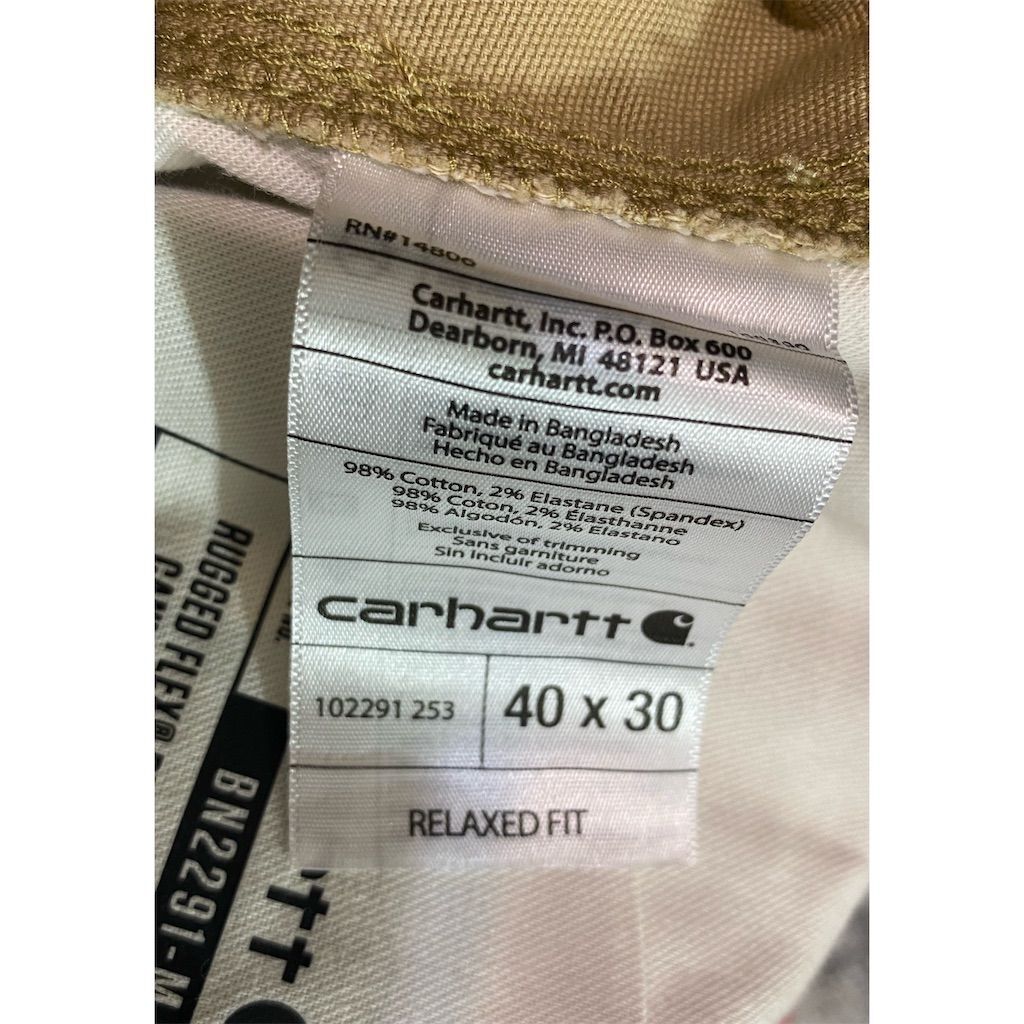 Carhartt Men's Cargo Pants Size 40 Beige Relaxed Fit - photo 5