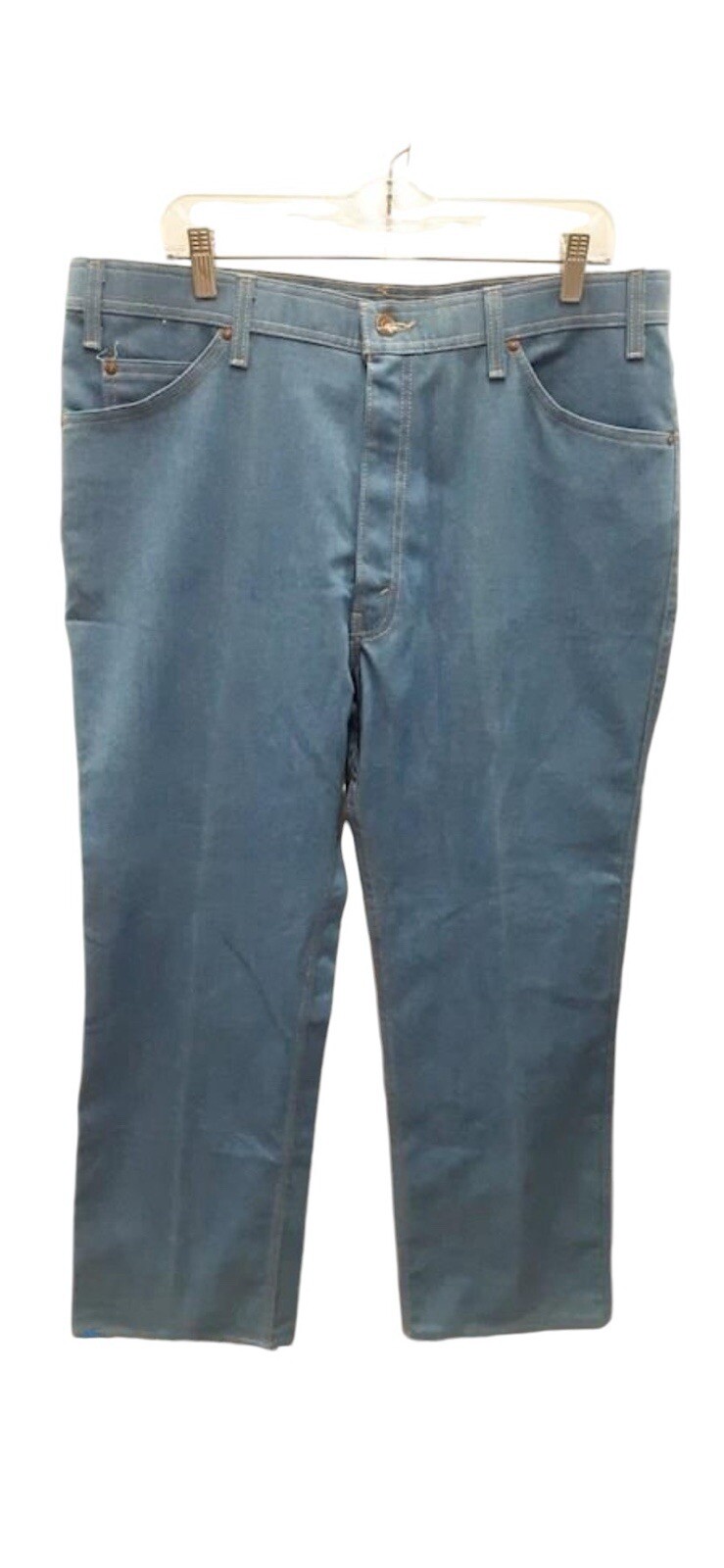 Levi’s 70s Action Slacks Denim Jeans NWOT 40X30 Made in USA - photo 3