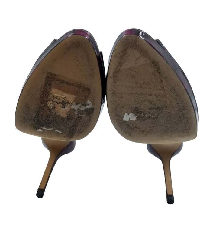 Jimmy Choo Nova Plum Tortoiseshell Patent Leather ~ 6 - photo 4