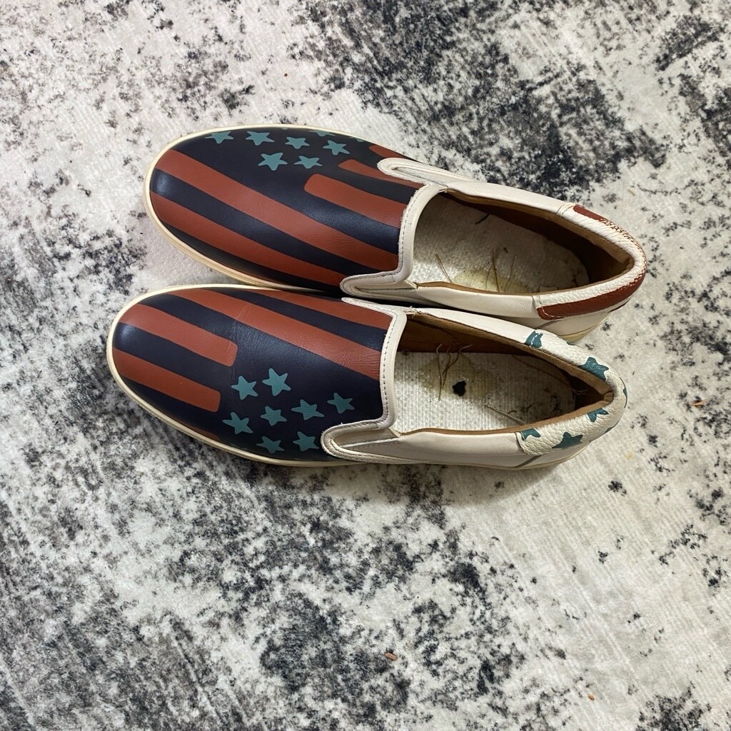 Coach Slip-on sneakers USA Flag edition size 8D Style FG2046