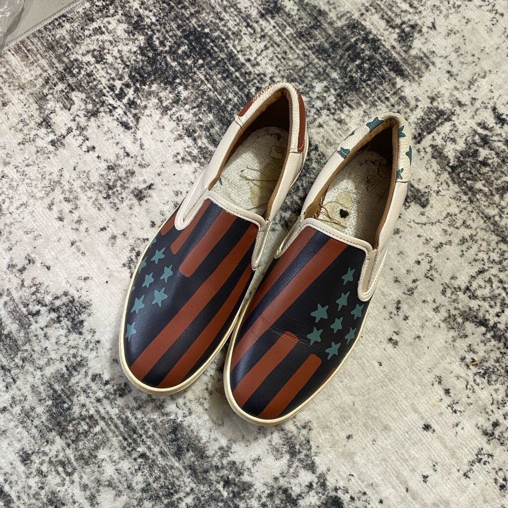 Coach Slip-on sneakers USA Flag edition size 8D Style FG2046 - photo 3