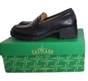 Eastland Women's Black Leather Penny Loafers - photo 4
