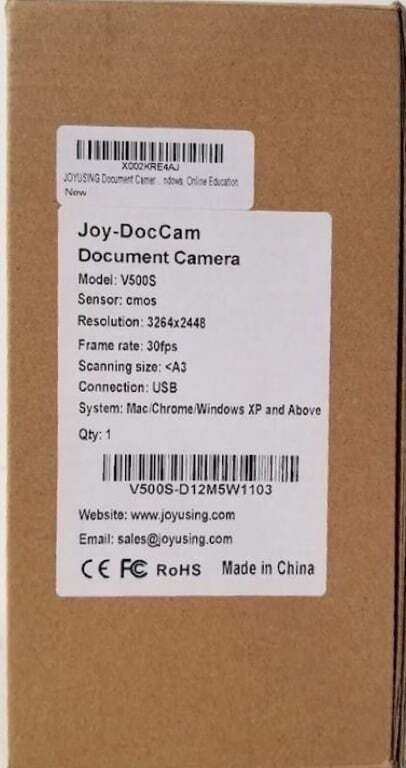 Document Camera for Classroom and Remote Learning