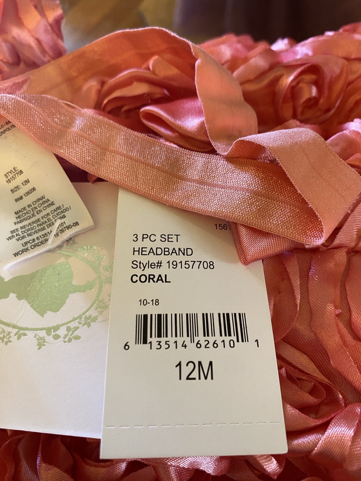 Special Occasions By Marmellata Coral Dress + Matching Headband - photo 5
