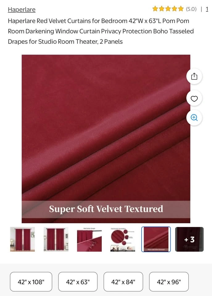 Pair of Drapery panels - photo 4