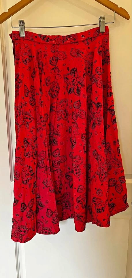 Sportaville London 1950’s Flocked Circle Skirt