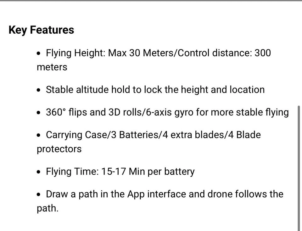 Like New Drone + Case + 3 Batteries + Warranty - photo 3