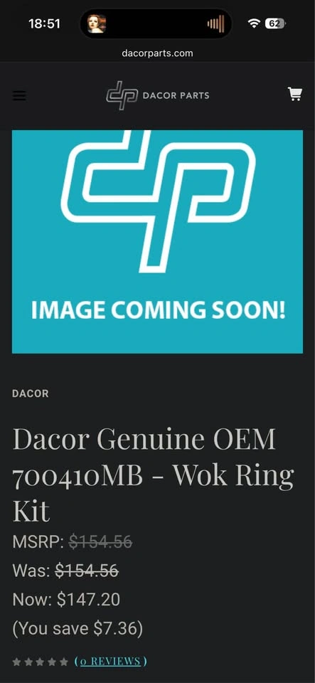 Dacor Wok Ring - photo 5