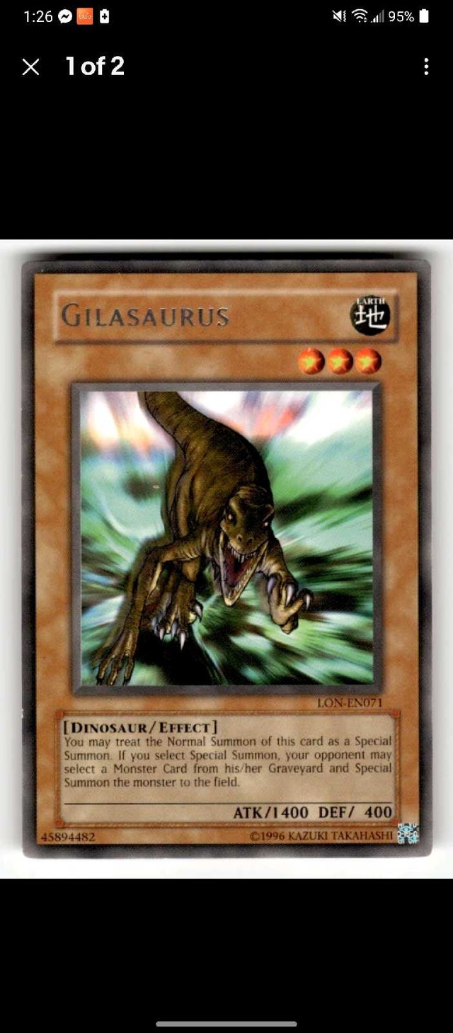 Konami Gilasaurus LON-EN071