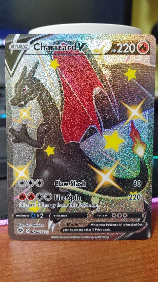 Champions Path Charizard V Secret Rare
