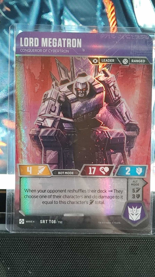 Megatron Conqueror of Cybertron TCG
