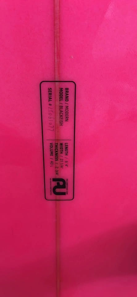Modern Blackfish 6'4 Surfboard - photo 2