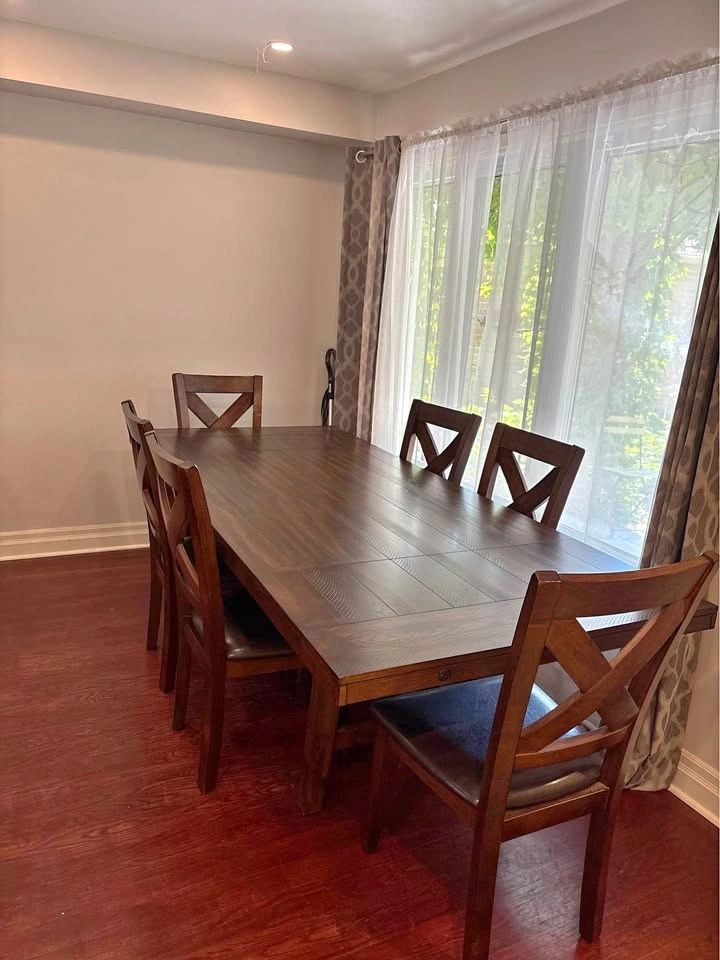 Ashley Moriville dining set with extendable table