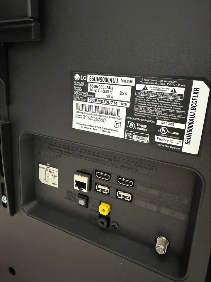 LG 65" 4K Smart UHD TV - photo 5