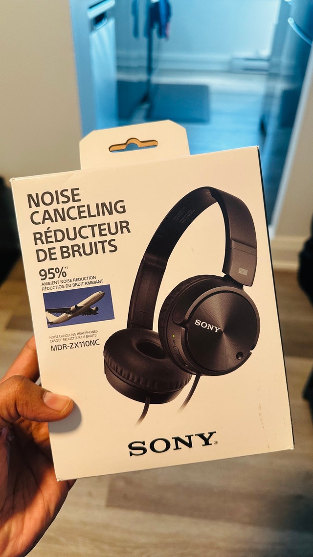 Sony MDR-ZX110NC Noise Canceling Headphones