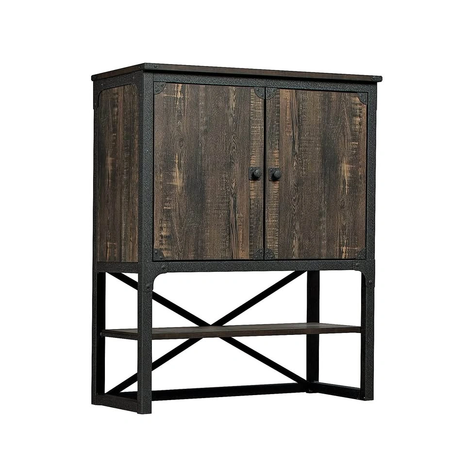 Sauder Steel River Library Hutch