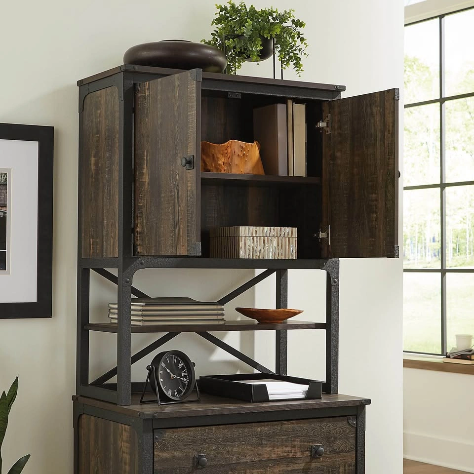 Sauder Steel River Library Hutch - photo 3