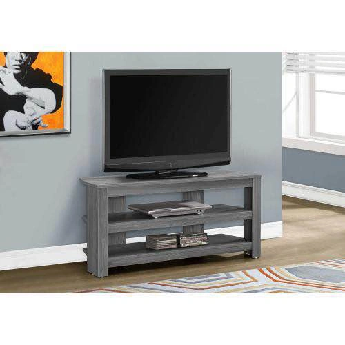 Monarch Specialties Tv Stand, 42 Inch, Console, Storage Shelves - photo 3