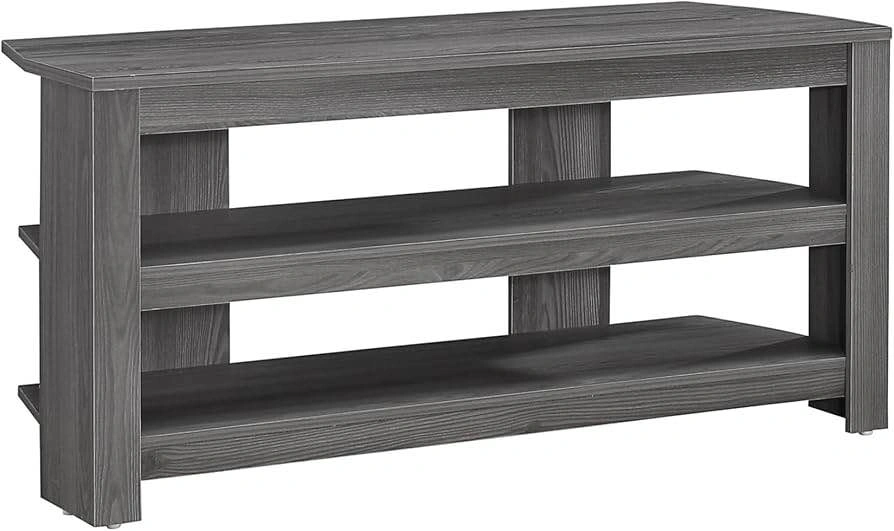 Monarch Specialties Tv Stand, 42 Inch, Console, Storage Shelves - photo 5