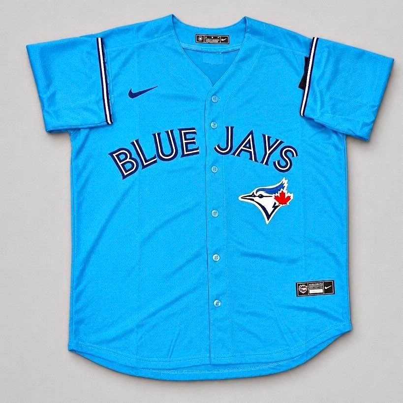 Toronto Blue Jays Powder Blue Jersey size Medium and Large