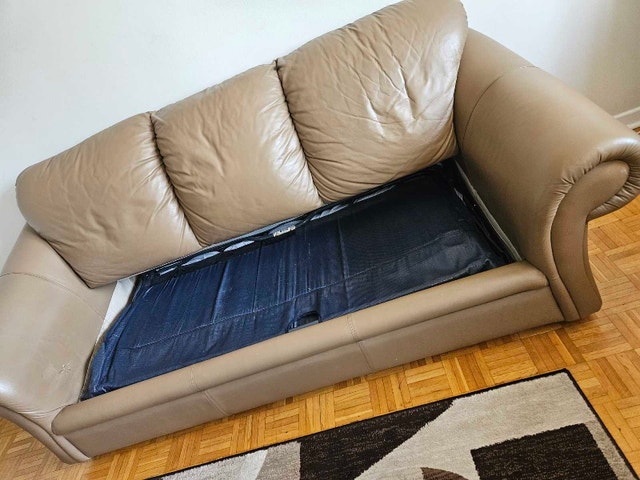 Leather Sofa Bed - photo 4
