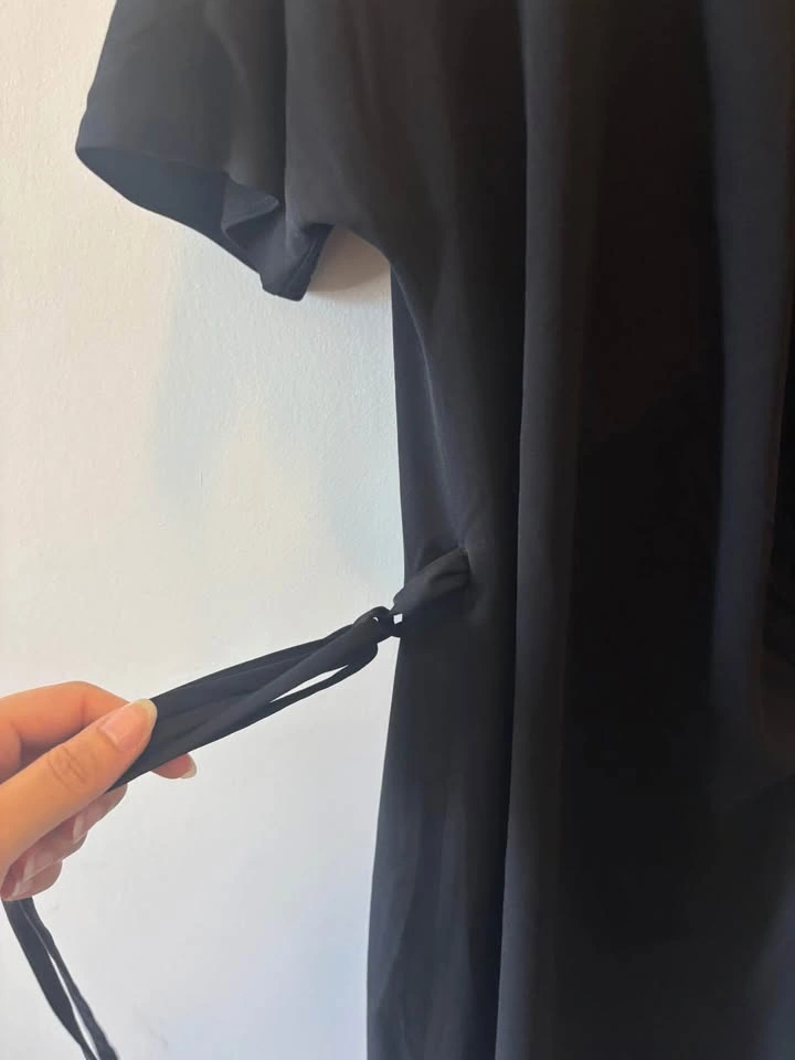 Babaton black wrap dress XXS - photo 2