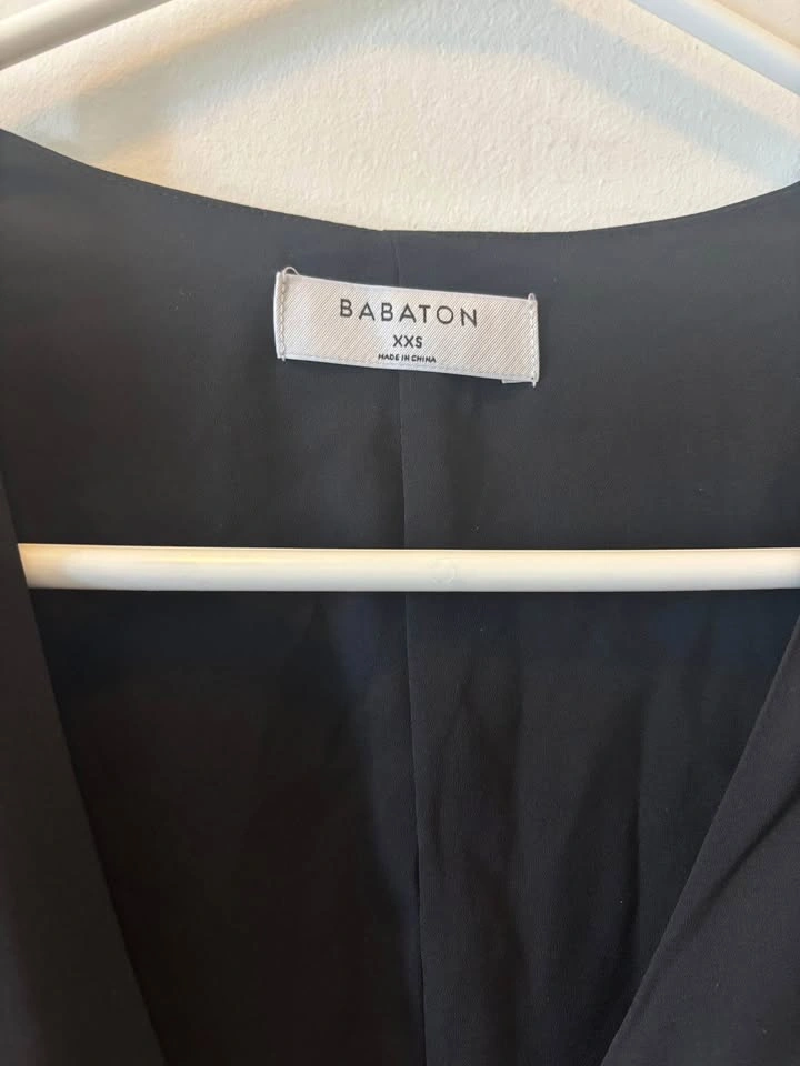 Babaton black wrap dress XXS - photo 4