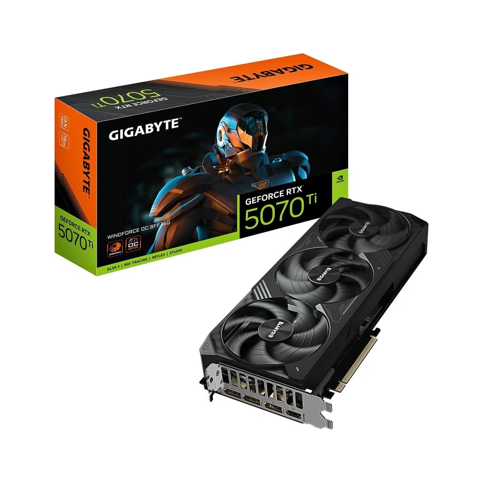 Gigabyte GeForce RTX 5070 Ti Windforce OC 16GB Graphics Card