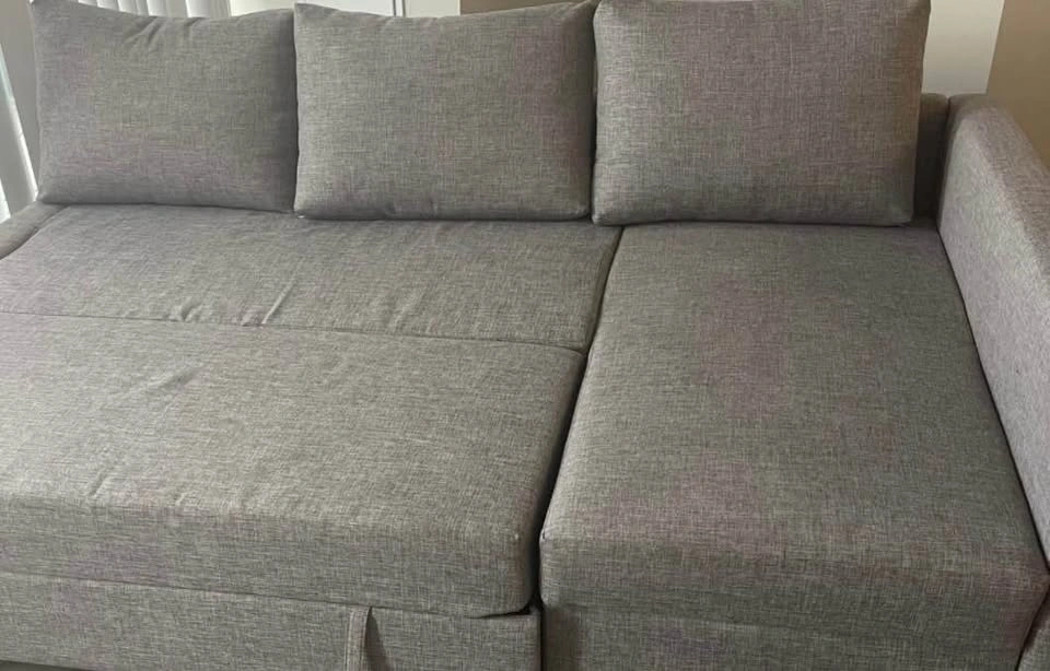 Ikea Corner Sofa Bed with FREE coffee table & sofa covers - photo 2
