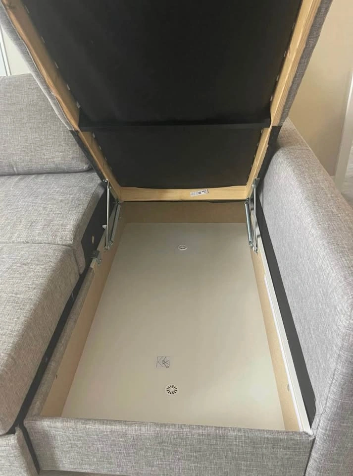 Ikea Corner Sofa Bed with FREE coffee table & sofa covers - photo 3