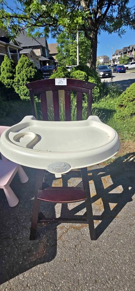 Wooden High Chair