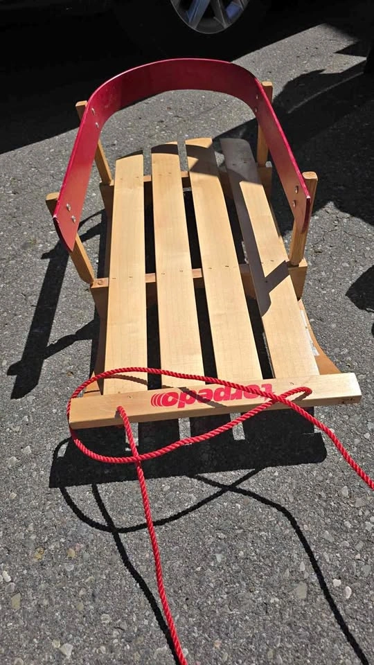 WOODEN SLED