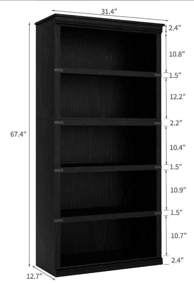 NEW-5 Tier Bookcase - photo 4