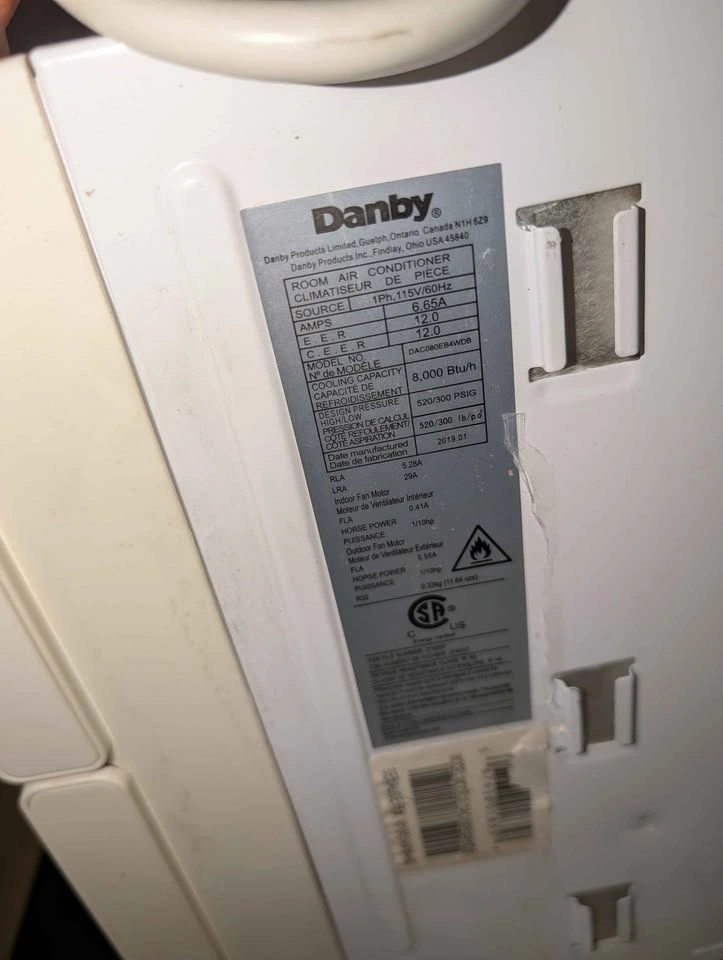 Danby Air Conditioner | ROOM WINDOW AC | FOR SALE - photo 2