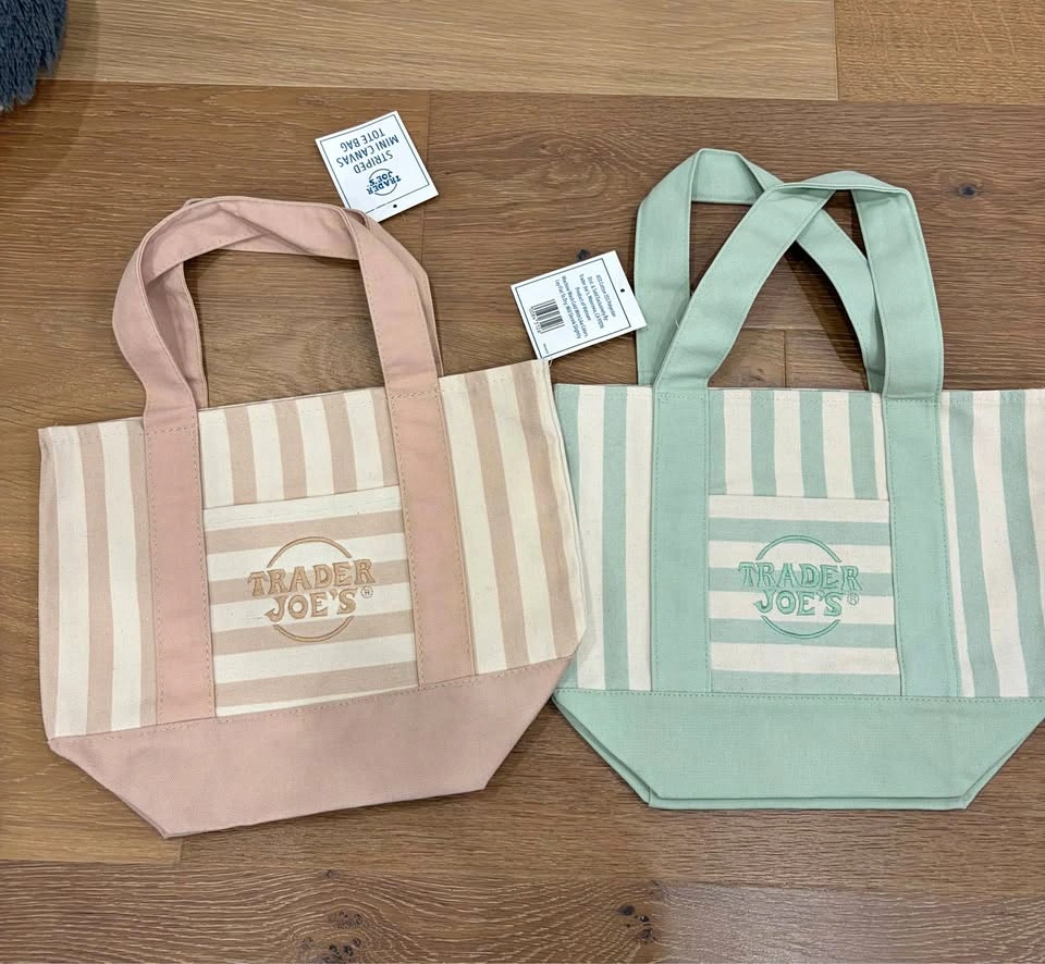 Trader Joe’s Striped Mini Tote