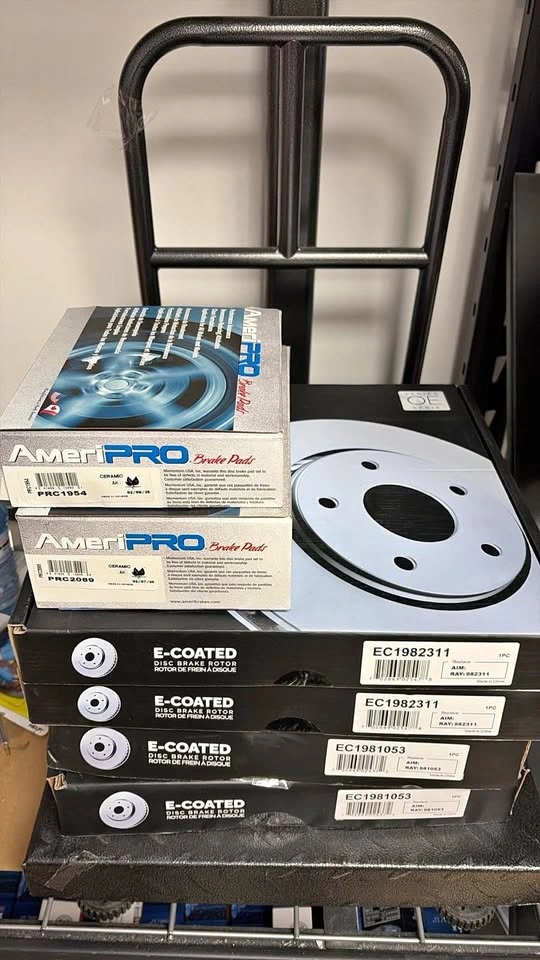 Brand New Brake Pads & Rotors – Fits Most Vehicles