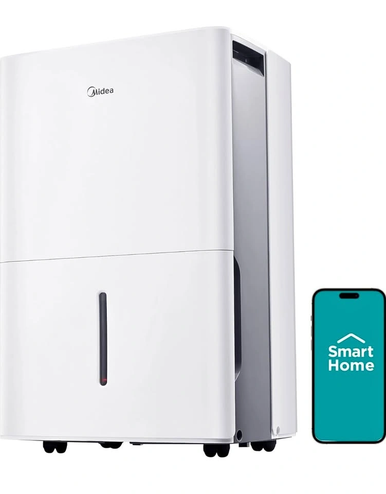 Midea 50-Pint Dehumidifier — White — Excellent Condition