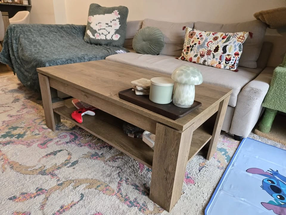 JYSK VEDDE Extendable Dining Table — Walnut/Oak Look - photo 5