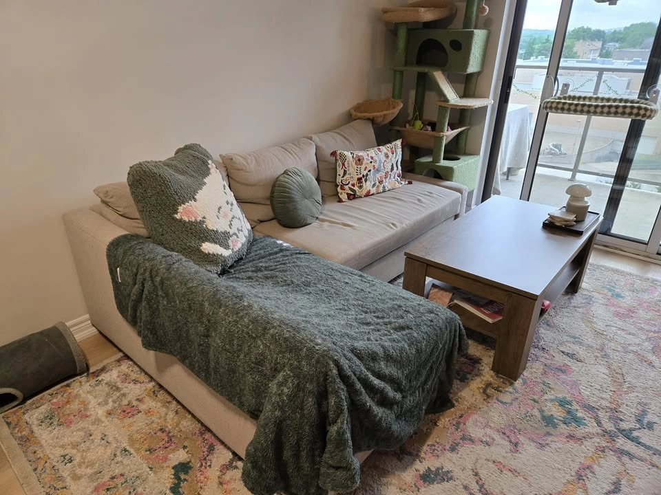 IKEA FRIHETEN Beige Corner Sofa Bed with Storage - photo 3